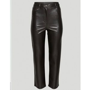 Aritzia Melina super high waisted vgn leather pant